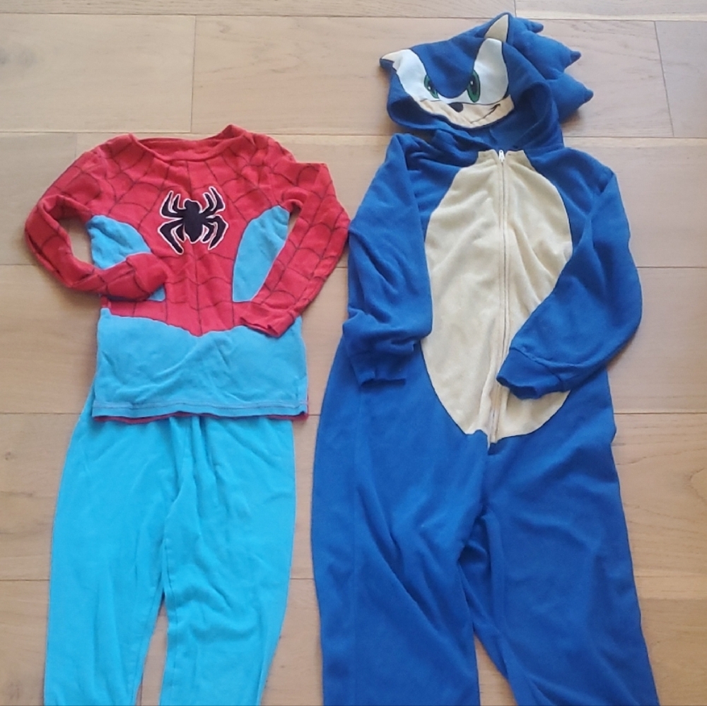 Marvel Red and Blue Spider Superhero Costume Set